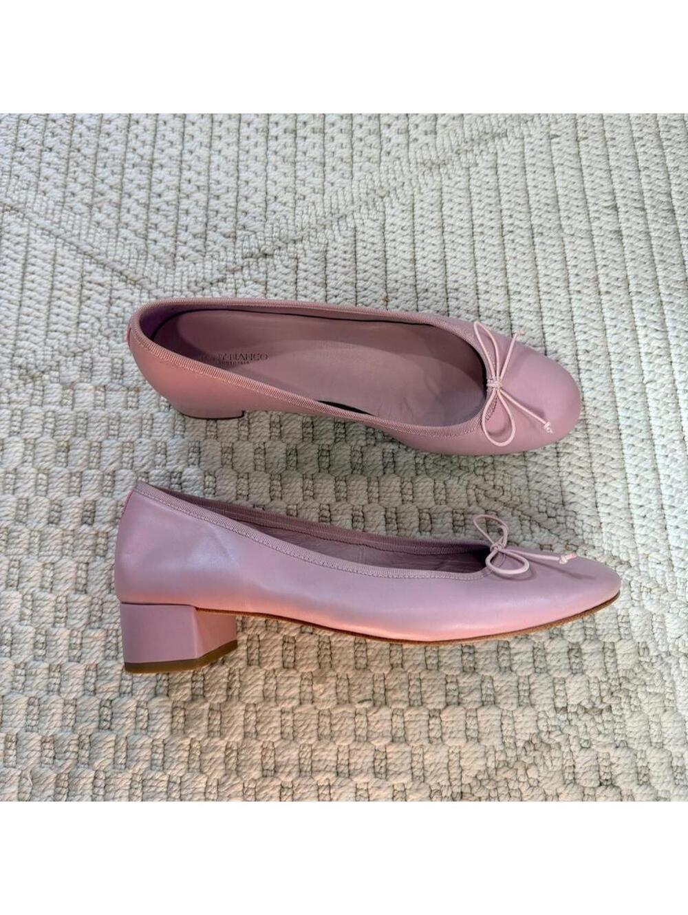 Tony Bianco Maddi Ballet Flats in Pink Petal Nappa